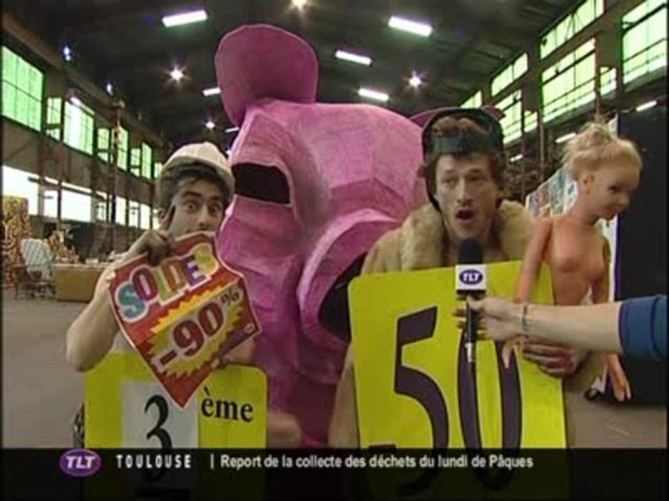 Carnaval : les chars en préparation (Toulouse)