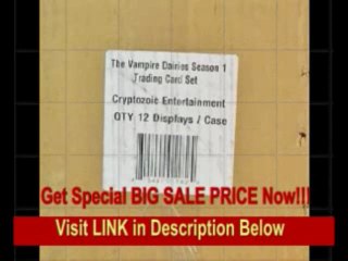 [SPECIAL DISCOUNT] The Vampire Diaries Season 1 Trading Cards 12-Box Case (2012 Cryptozoic)