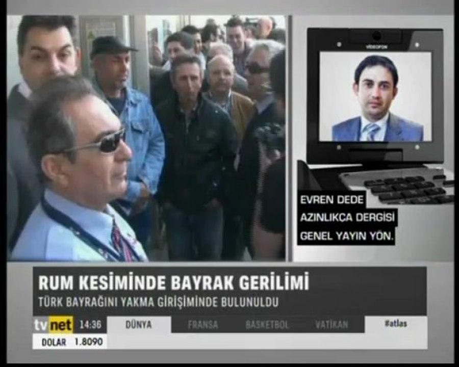 Rum Kesiminde Türk Bayrağını Yaktılar - Ahmet Rıfat Albuz -TVNET