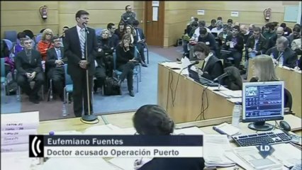Eufemiano Fuentes: "Mis clientes no eran sólo ciclistas"