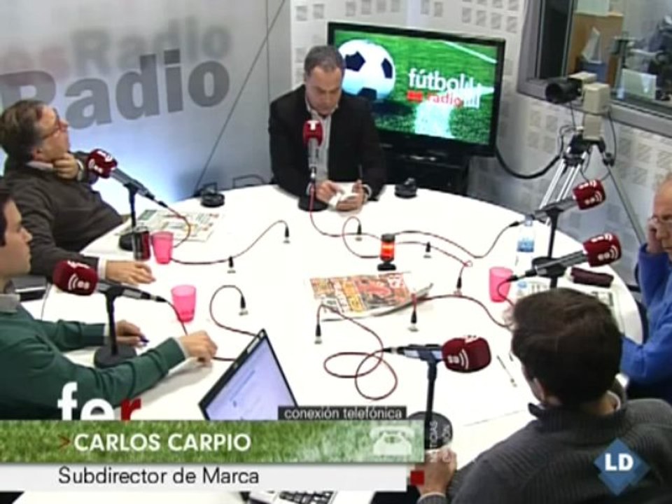Fútbol esRadio - Florentino Pérez desmiente a Marca - 24/01/13