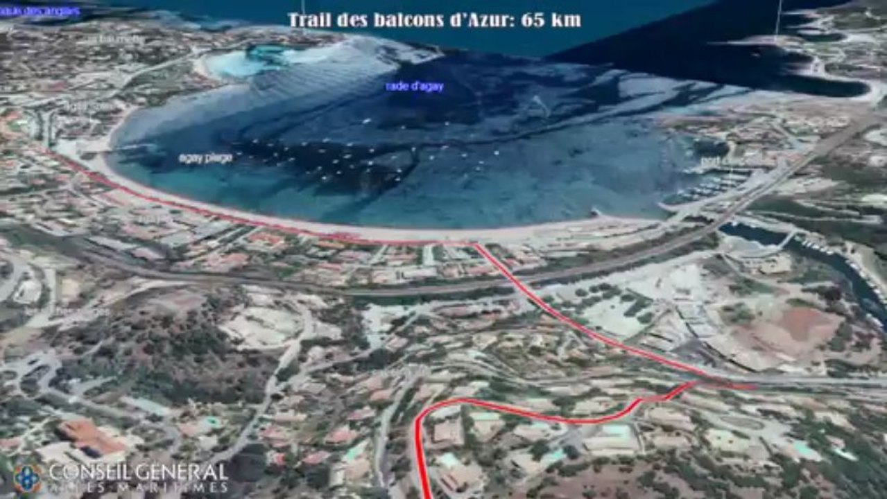 Trail des Balcons d'Azur: 65km
