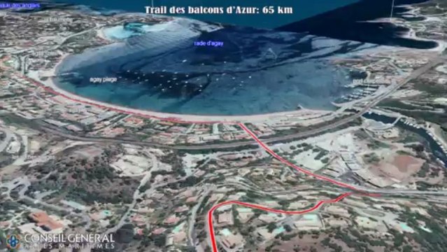 Trail des Balcons d'Azur: 65km
