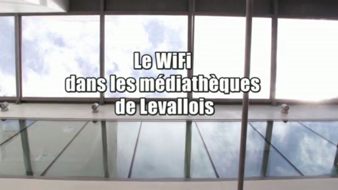 Le Wifi à la médiathèque de Levallois