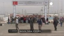 Refugees clash in Turkey - no comment