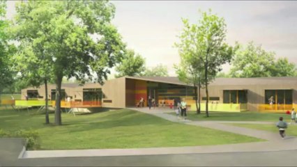 Pose de la première pierre du Pôle Petite enfance - Angoulême, secteur ouest