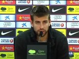 Piqué manda un recado a Mou: 