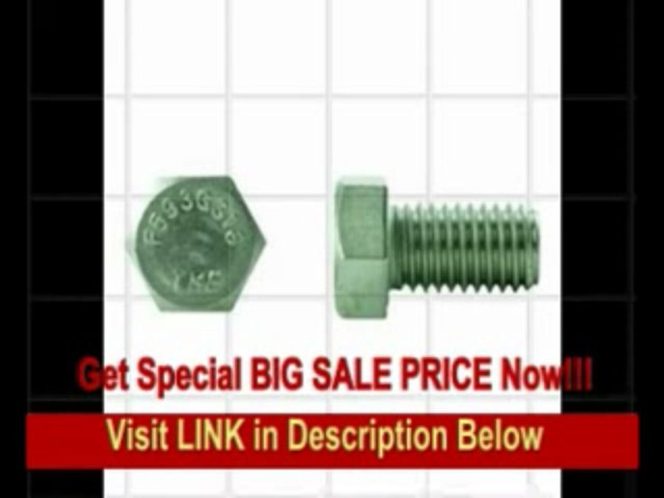 [BEST PRICE] DrillSpot 1-1/2-6 x 7 316 Stainless Steel Hex Cap Screw