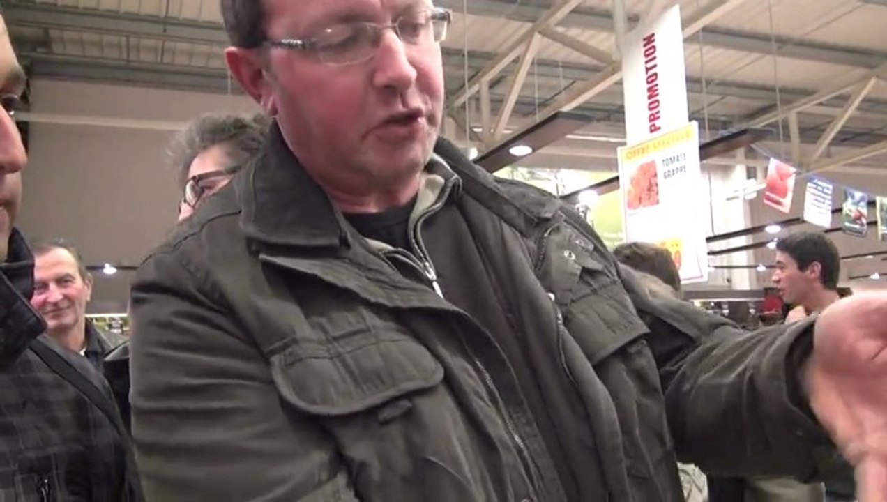 Aveyron : action FDSEA-JA contre l'agneau néozélandais