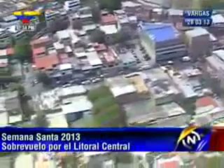 Reverol supervisó Operativo Semana Santa en recorrido aéreo