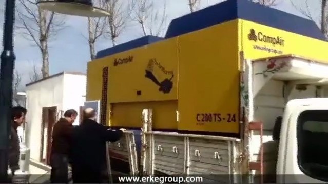ERKE Dış Ticaret ltd., CompAir C 200 TS - 24 TurboScrew Diesel Portable Compressor - Hür Sondaj - Erke Service