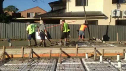 Concreting Slab