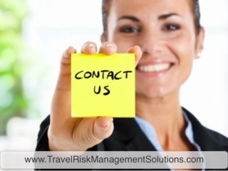 Travel Risk Management Tip 18