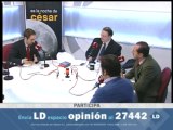 Es la noche de César - Tertulia económica con Francisco Aranda y Manuel Llamas, 03/02/12