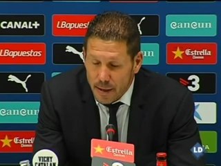 Simeone: "Lo mejor que tiene el Atlético es la fortaleza como grupo"