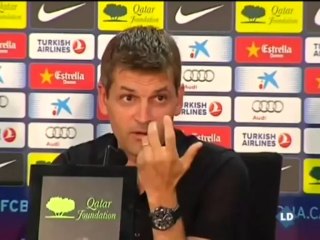 Tito Vilanova: "No tengo una mala relación con Mourinho"