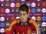 Iker Casillas y Xavi Hernández: