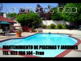 Mantenimento Piscinas Ibiza - Servicios de Jardineria y Mantenimento de Comunidades Ibiza