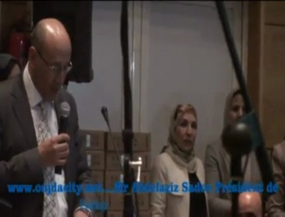 Mr Abdelaziz  Sadoc président de l'université mohammed premier a oujda