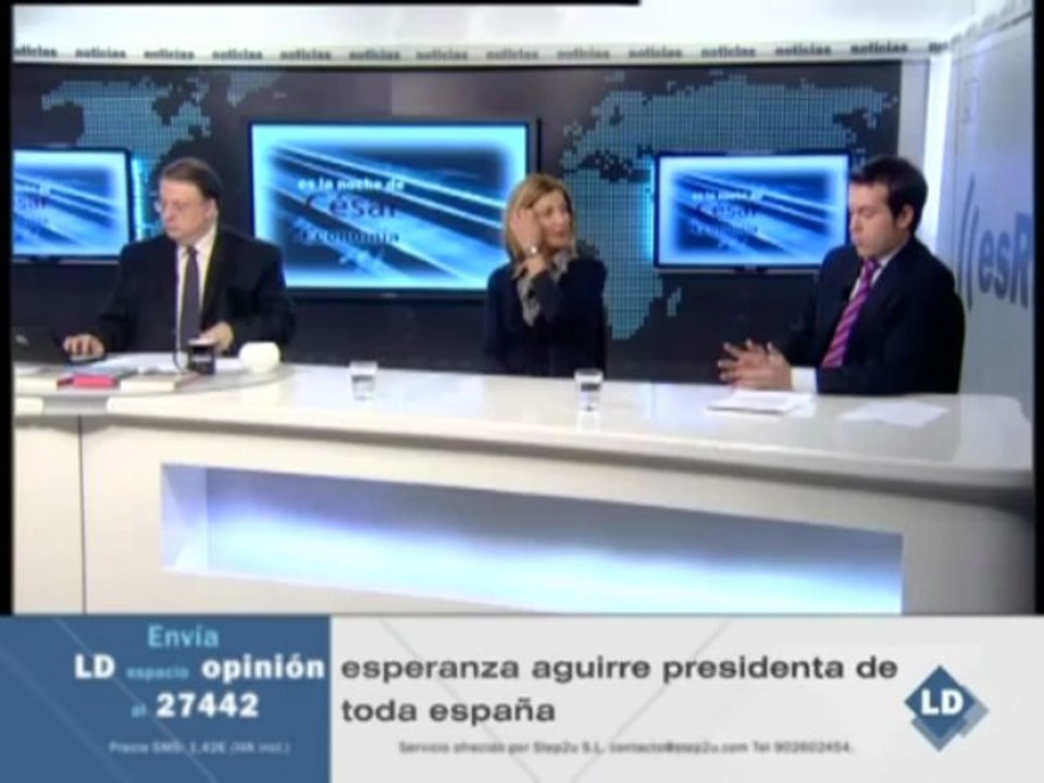 Es la noche de César: Tertulia económica - 27/04/11