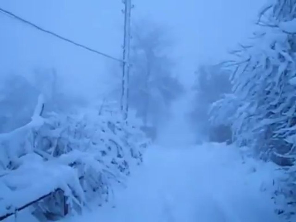 Ивановка зимой - Исмаиллинский район 11.01.2013