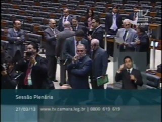 Dep Fed Bolsonaro Defendendo Pr Feliciano RACISTA e caluniando Presidenta Dilma 27/03/2013