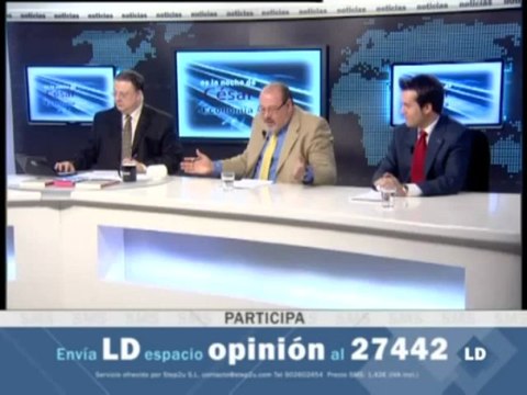 Tertulia económica con Emilio González y Juan Ramón Rallo- 11/04/11