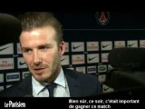 David Beckham tenté de rester un an de plus à Paris