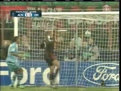 2009 (November 25) AC Milan (Italy) 1-Olympique Marseille (France) 1 (Champions League)
