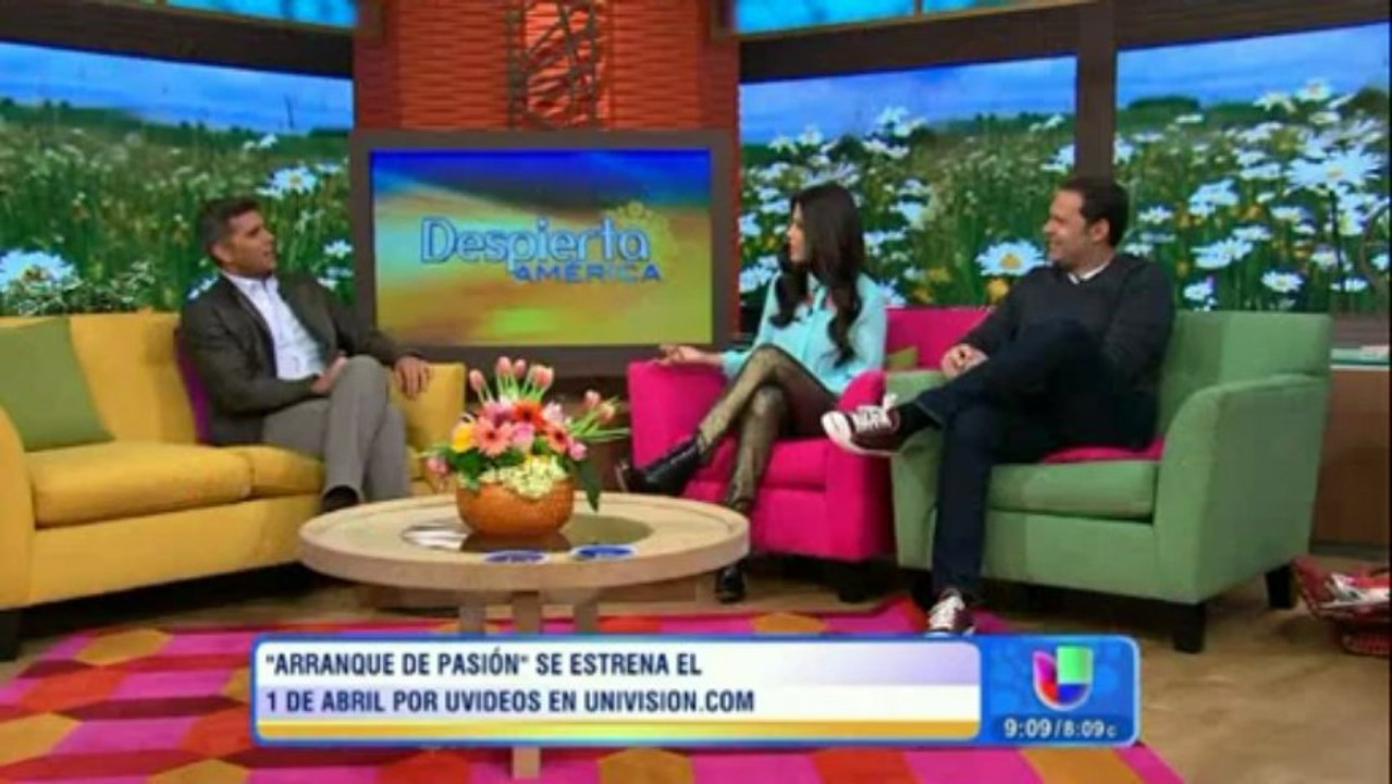 Christian Meier en el programa ‘Despierta América’