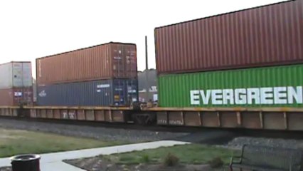 Norfolk Southern stack train southeast through Austell Ga.