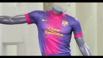 Nueva equipación y camisetas del FC Barcelona para 2012/13