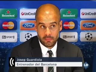 Guardiola: "Pase lo que pase, este año ya hemos ganado"