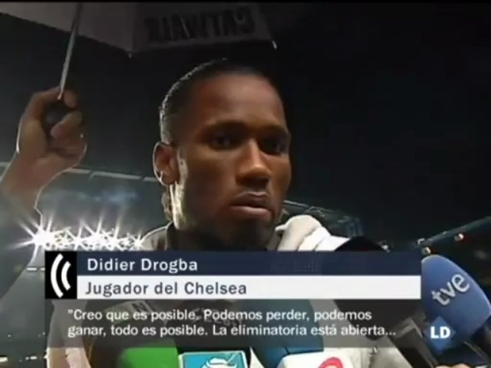 Drogba: "Podemos ganar, podemos perder, todo es posible"