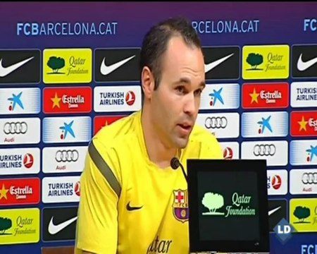 Iniesta recuerda su golazo: Nos tendrán muchas ganas