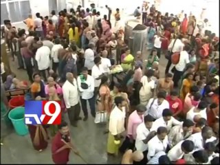 Devotees increase in Tirupati
