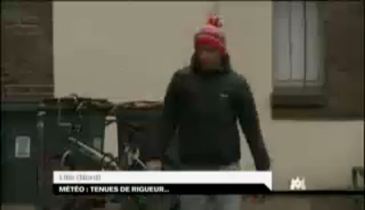 Météo maussade pour les vendeurs de vêtements !