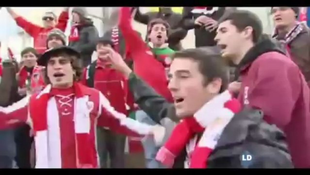 Los 'leones' del Athletic de Bilbao toman Manchester