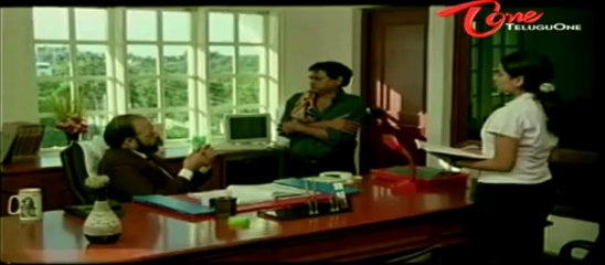 Hilarious  Scene Between M S Narayana & His Boss