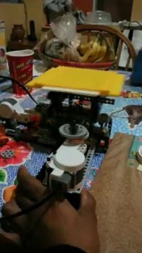 table sismique LEGO mindstorms nxt _essai 2