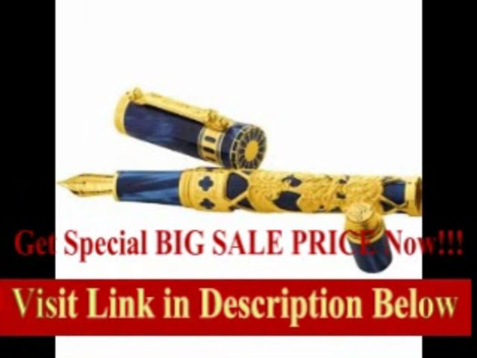 [SPECIAL DISCOUNT] Montegrappa Il Teatro La Fenice Limited Edition Gold Fountain Pen-Medium