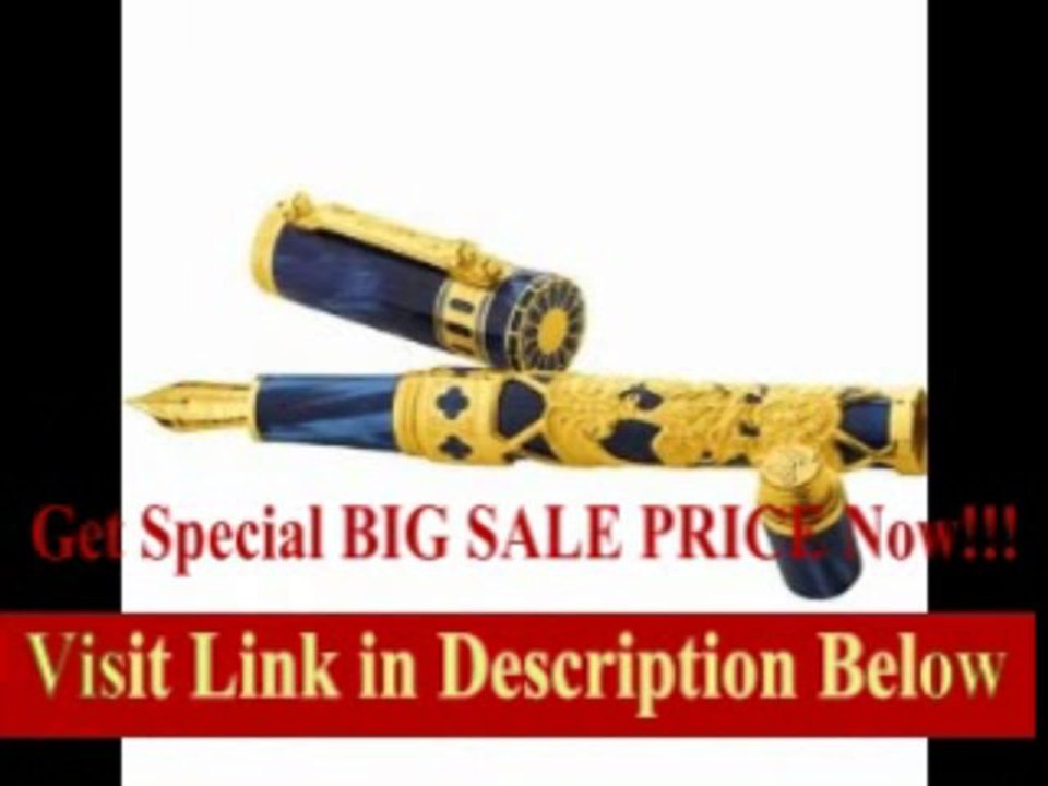[SPECIAL DISCOUNT] Montegrappa Il Teatro La Fenice Limited Edition Gold Fountain Pen-Medium