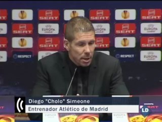 Simeone: "Hoy respondimos como equipo y como grupo"