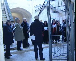 LA VIA CRUCIS AL MUSMA MATERA 30-3-2013