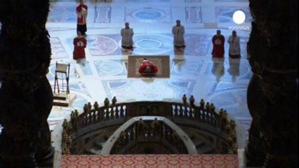 El Papa Francisco celebra su primer Viernes Santo