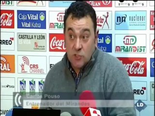 Carlos Pouso: "Nos queda morir como un buen gladiador en la arena"