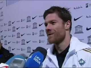 Xabi Alonso: "Nos vamos contentos de haber pasado a cuartos"