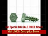 [SPECIAL DISCOUNT] DrillSpot 5/8 x 10 Hex Head Lag Screw, 316 Stainless Steel