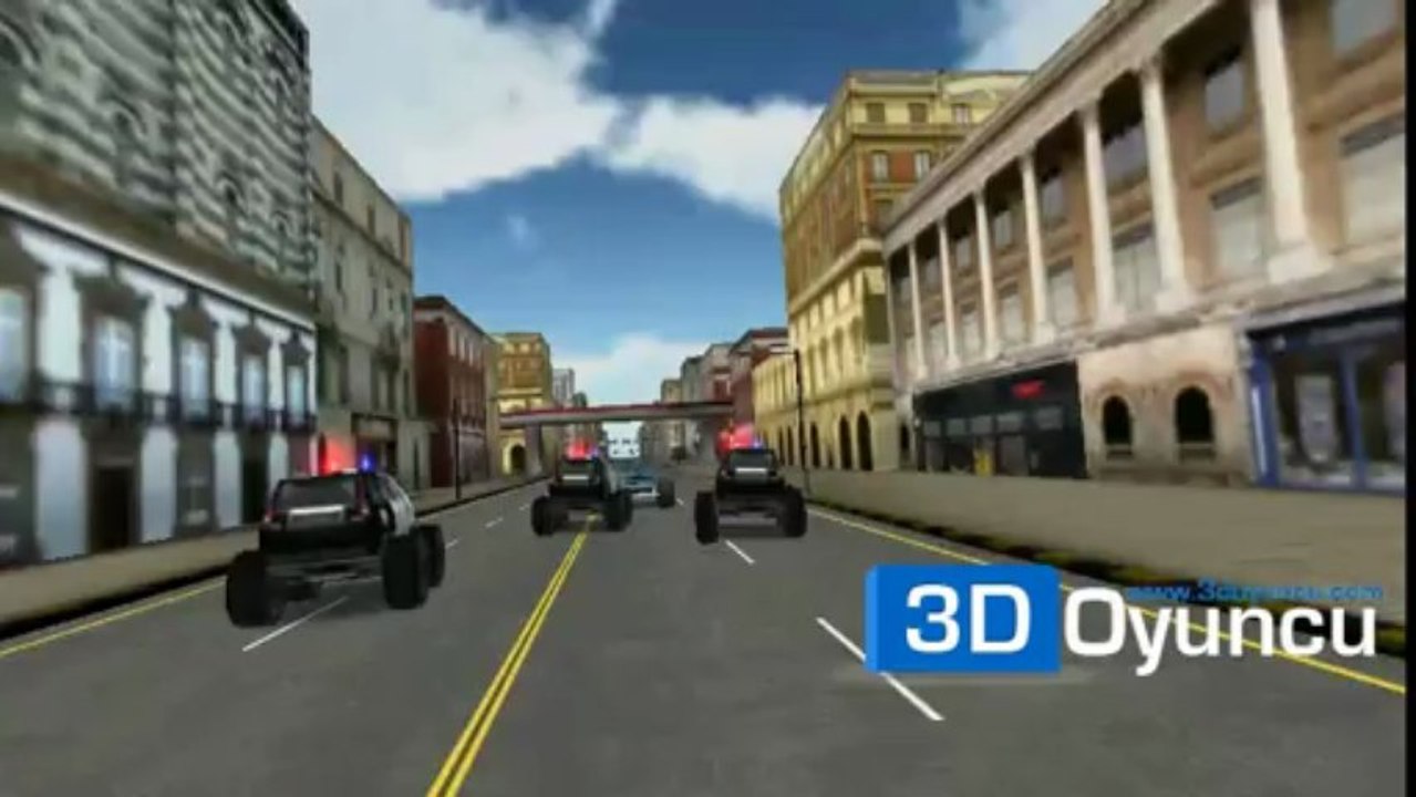 3D Kaçış Kamyonu - 3D Araba Oyunları