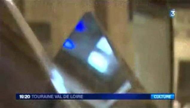 Exposition Pierre Fuentes et KCO Chapelle des Capucins Tours Nord. reportage de France 3 Centre